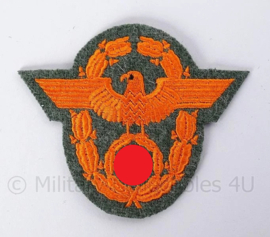 WO2 Duitse Polizei embleem "Feldgendarmerie" - afmeting 9 x 8 cm - replica