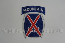 WWII US 10th Mountain Division patch