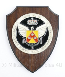 Defensie wandbord Koninklijke school voor onderofficieren - 18,5 x 14 x 1,5 cm - origineel