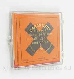 Setje ADR-gevarenetiketten - 6 x 6 cm - nieuw in verpakking - origineel