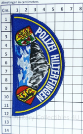 Polizei Hilterfingen embleem Zwitserland - 12 x 6 cm - origineel