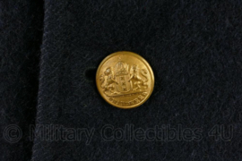 Vintage Brandweer Amsterdam wollen jas met broek - maat 58 - gedragen - origineel