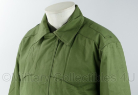 Italiaanse leger parka met voering groen - maat 48R - nieuw - origineel