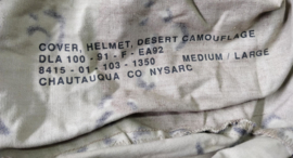 Helmovertrek 1e Golfoorlog Desert camo PASGT - maat XS/S - gebruikt