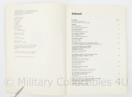 Boek Armamentaria 1981- uitgave van Vrienden van het Legermuseum