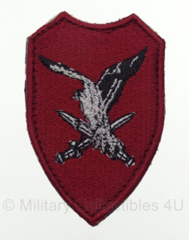 Luchtmobiele Brigade embleem - met klittenband - 7,5 x 5 cm