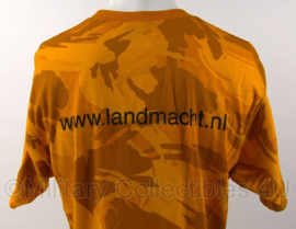 KL Landmacht oranje camo shirt met leeuw Landmachtdagen - maat Large - origineel