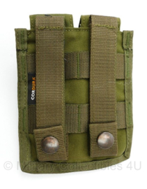 Tasmanian Tiger Double Pistol Magazin pouch molle groen - 11 x 3,5 x 15 cm - origineel