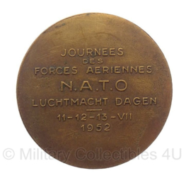Belgische luchtmachtdagen 1952 penning - 5 x 5 cm - origineel