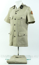KL DT uniform set - tropen tenue  - maat 48 - Origineel