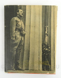 WO2 Duits zigarettenbilder album plaatjes fotoboek Adolf Hitler - zeldzame omslag - afmeting 31 x 25 cm - origineel