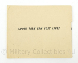 WO2 Brits boekje Tips On Train Travel 1942 - 13½ x 10½ cm - origineel