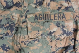 USMC Marpat camo Uniform broek - topstaat - met naamlint "Aquilera" - maat 24 xshort - origineel