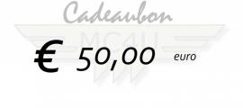 MC4U kadobon - t.w.v. € 50,00 euro