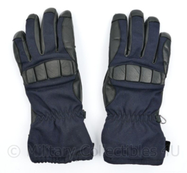 Defensie en Kmar Koninklijke Marechaussee Tactical gloves Aramide/Leder - Donkerblauw - maat 6 tm. 8 - origineel