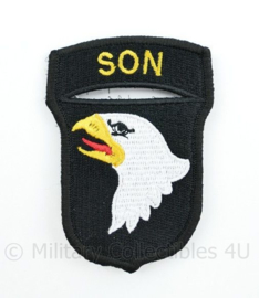 WO2 US Army 101st Airborne Division "SON" patch met klittenband- 8,4 x 6 cm