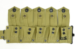 Garand ammunition belt khaki Garand belt