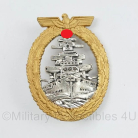 WO2 Duitse  FlottenKriegs Abzeichen Kriegsmarine  -  replica