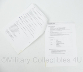 Defensie handout handboek D RTF-Procedures - 29,5 x 21 cm - origineel