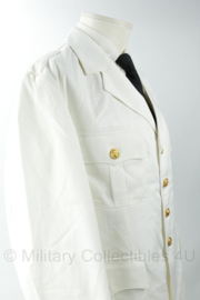 Wit marine uniform jas met gouden knopen - origineel