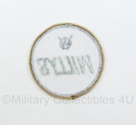 WO2 US Army Willys patch voor Willys MB, Willys M38 en Willys CJ- diameter 6 cm