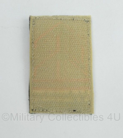 Defensie mouwembleem veteraan Afghanistan - zeldzaam  - 7,5 x 5 cm - met klittenband -origineel