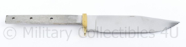 Knife blade Stainless Hunter Knifemaking - nieuwstaat - om zelf een mes te maken - lengte 27 cm - origineel