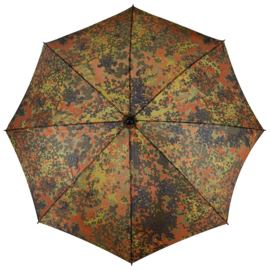 Camouflage parasol - 180 cm diameter - Flecktarn camo