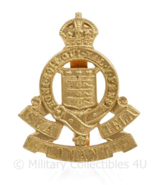 WW2 British cap badge Royal Army Ordance Corps - 5 x 4 cm - origineel