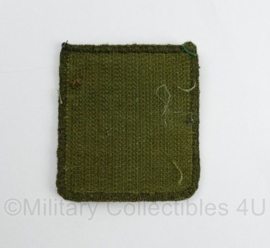 Defensie 30 Natresbataljon borstembleem - met klittenband - 5 x 5 cm - origineel