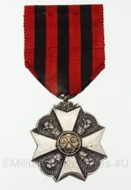 Belgische medaille zilver - 8 x 4 cm - origineel