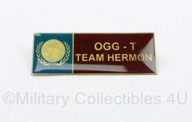 UNTSO OGG-T Team Hermon borst insigne - 7 x 2,5 cm - origineel