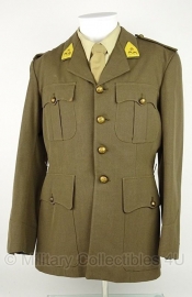 Belgische service dress MET broek van een kapitein van de jagers te paard  - maat 50 = Small - origineel