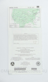 United States Flight Information IFR Enroute Low Altitude Map L25 L26 Pitchburg Montpelier 2004 - 25 x 13 cm - origineel