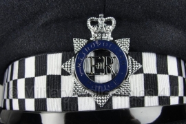 Britse politie heren platte pet - Metropolitan Police -  maat 56  - origineel