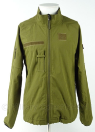 KL Nederlands leger softshell jack GROEN - maat Medium,  Large of XL - licht gedragen - origineel