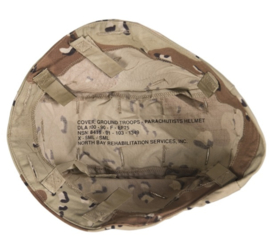 Helmovertrek 1e Golfoorlog Desert camo PASGT - maat XS/S - gebruikt