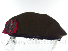 KL Nederlandse leger baret met Militaire Administratie insigne - vorig model - 55 t/m 60 cm - origineel