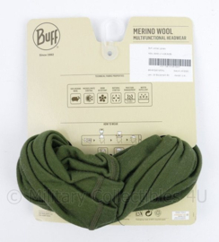 Buff Winter sjaal groen Thermal - Merino wool Buff - nieuw - origineel