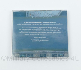 KL Nederlandse leger Luchtdoelartillerie Vliegtuigherkenning CD-ROM Volume 2003-1 - gebruikt - origineel