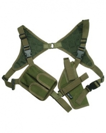 Schouderholster CORDURA -groen