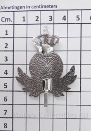 KMAR Koninklijke Marechaussee DT pet insigne vorig model - 5¼ x 4½ cm - origineel