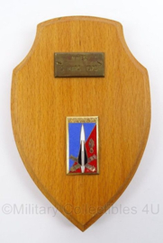 Franse Leger wandbord uit 1976 - afmeting 11 x 17 cm - origineel