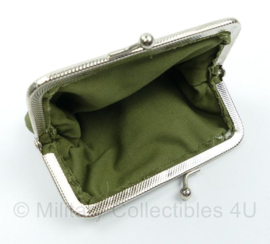 US Nurse Purse  handtas (nagemaakt) - bruin leer