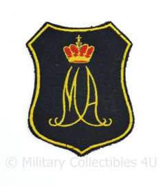 Defensie  arm embleem MA Militaire Academie  - 11 x 8,5 cm - origineel