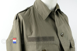 KLU Koninklijke Luchtmacht GVT uniform jas en broek grijs - maat 51-53 - nieuw - origineel