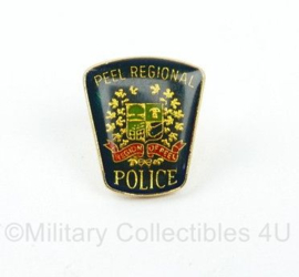 Canadese politie Peel Regional Police speld - 1,5 x 1,5 cm - origineel