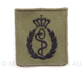 KL Koninklijke Landmacht brevet Geneeskundige - 4,5 x 5 cm - origineel