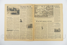 WO2 US Young America The National News Weekly for Youth Magazine tijdschrift - January 25, 1945 - 34,5 x 27 cm - origineel