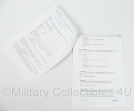 Defensie handout handboek D RTF-Procedures - 29,5 x 21 cm - origineel